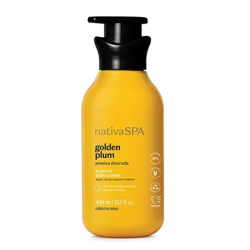 Loção Hidratante Corporal Nativa Spa Ameixa Dourada, 400ml